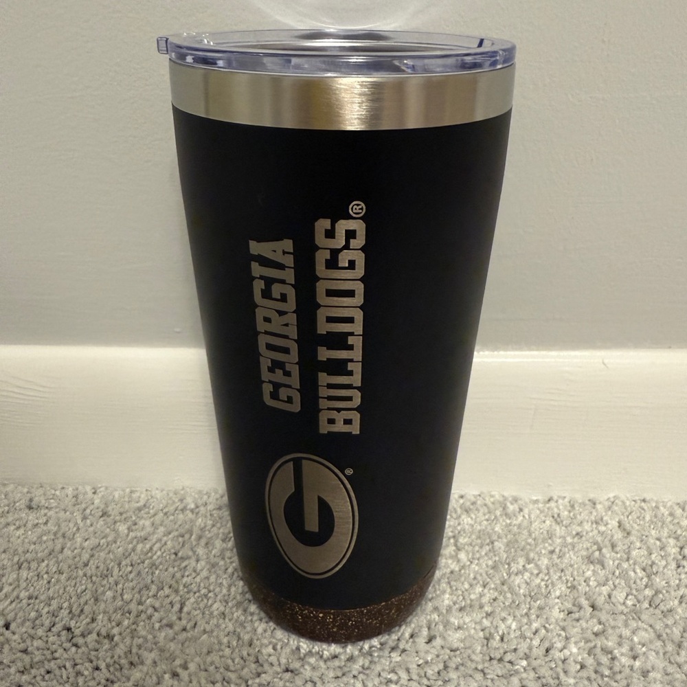 Georgia Bulldogs Black Tumbler New